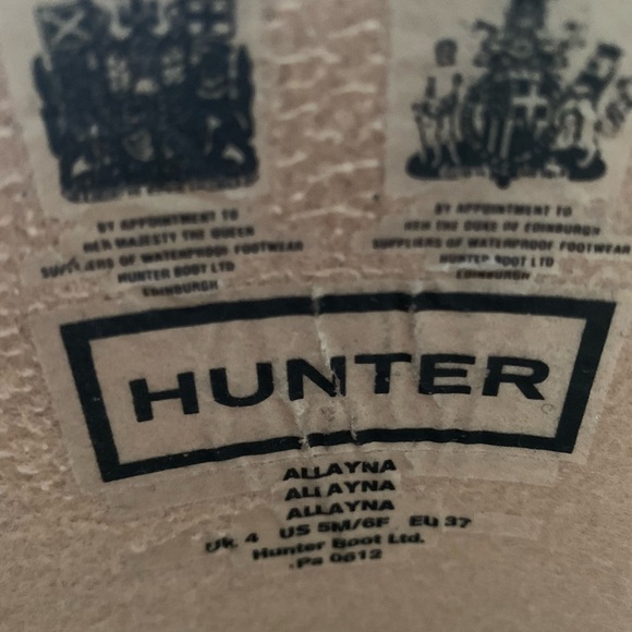 Navy Hunter Boots - Picture 2 of 7